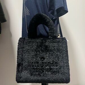 NWT Kate Spade ELLIE FAUX FUR SMALL TOTE